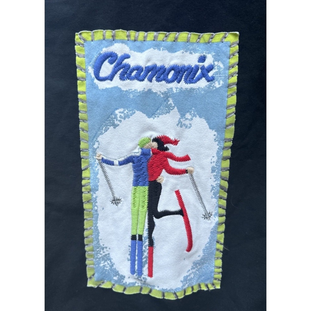 Neve Designs Chamonix Hoodie Full Zip Womens Sz Medium Cargo Pocket Patchwork